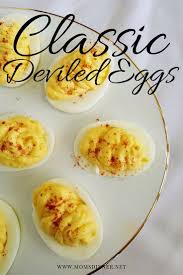 Classic Deviled Eggs With How To Video Mom S Dinner Recipe Deviled Eggs Classic Deviled Eggs Recipes