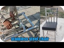 Provides superior impact resistance in kitchens, corridors. How To Make Stainless Steel Chair Stainless Steel Chair Youtube In 2021 Stainless Steel Chair Steel Chair Stainless Steel