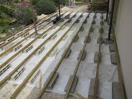 Terrasse En Bois Sur Parpaings De 8m Par 4m Amenagement Jardin Terrasse Jardin Terrasse Bois