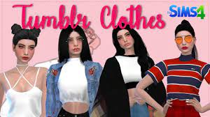 Sims 4 clothing mods | cc clothes packs (download) 2021 · burning inside summer jumpsuit. Roupas Femininas Tumblr Pack The Sims 4 Female Clothes W Full Cc List Youtube