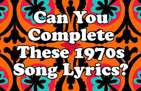 Jan 04, 2016 · the ultimate 2015 music quiz. Can You Complete These 1970s Song Lyrics Brainfall