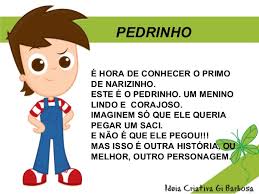 Está sempre com o visconde de sabugosa fazendo suas peraltices. Slide Sitio Com Atividades