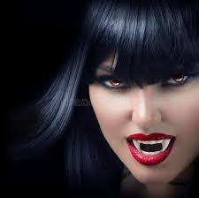 Vampire. Beautiful Lady Vampire