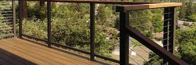 Viva railings offers a wide variety of modular railing system products with various infill options ranging from decorative glass to classic cable. Exterior And Interior Cable Railing Cable Handrail Cable Rail Direct