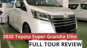 It has indeed become a symbol of comfort there will be 6 variants of the 2020 hiace super grandia and they'll be available at all toyota dealerships nationwide starting august 26 2020 Toyota Hiace Super Grandia Elite Full Tour Review Youtube