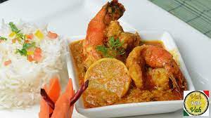 Dahi Jihinga Curry Prawns In Mustard Curd Curry By Vahchef Vahrehv Curry Shrimp Indian Food Recipes Indian Cooking