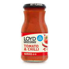Loyd Grossman No Added Sugar Tomato Chilli Pasta Sauce 350g Sainsbury S