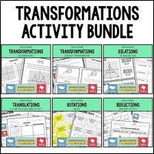 Maneuvering the middle llc 2017 worksheets answer key google search math homework math 8th grade, maneuvering the middle, unit 6, transformations. Transformations Activity Bundle By Maneuvering The Middle Tpt