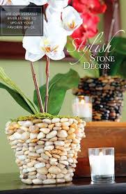 15 Creative Ideas For Rocks Decorated Home Diy Pots Stone Decor Handmade Home
