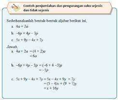 Contoh soal matriks penjumlahan pengurangan perkalian dan campuran plus jawabannya aljabar smp kelas 7. Aljabar Chusnul Muali