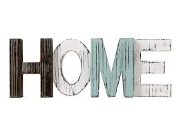 Amazon Com Timeyard Rustic Wood Home Sign Decor Decorative Word Signs Freestanding Cutout Word Table Decor Center Wooden Words House In The Woods Word Signs