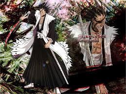 Bleach kurosaki ichigo silhouette zaraki kenpachi manga wallpaper. Hd Wallpaper Bleach Kenpachi Zaraki Wallpaper Flare