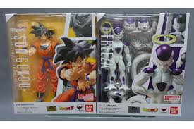 Maybe you would like to learn more about one of these? S H Figuarts Dragon Ball Set Frieza Final Form Songoku Grown On Earth Bandai Mykombini