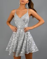Princess Short Silver Sequins Homecoming Dress In 2020 Formal Dresses Short Homecoming Dresses Short Hoco Dresses