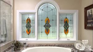 Contemporary stained glass bathroom window winter garden fl. Indian Hill Bathroom Remodel With Stained Glass Windows Youtube