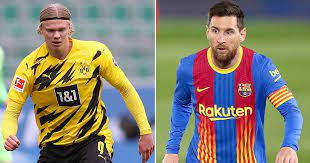 If manchester city want to sign an ideal replacement for sergio aguero, then the best option is, of course, erling haaland of borussia dortmund. Lionel Messi Makes Erling Haaland Sacrifice As Details Of Barcelona Contract Emerge Mirror Online