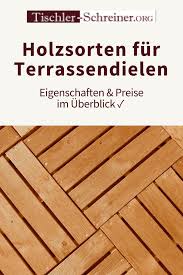 Geeignete Holzsorten Fur Terrassendielen Eigenschaften Und Preise Terrassendielen Holzterrasse Douglasie Holz