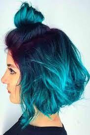 2 protect your skin, clothing, and counters. Dyed Hair In 2020 Turquoise Hair Color Black Hair Ombre Hair Color Light Brown