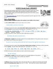 What trend in atomic radius occurs down a group on the periodic table? Activity Periodic Trends Properties Webquest 2017 Pdf Wlhs Chem Monson Name Date Per Activity Periodic Trends U2013 Webquest This Activity Will Course Hero