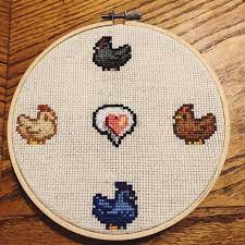 Maybe you would like to learn more about one of these? Finished My Chicken Cross Stitch Stardewvalley
