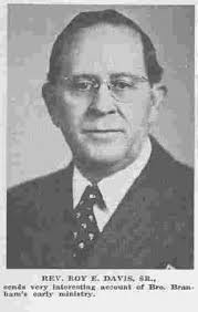 Rev Roy Elonza Davis (1890-1966)
