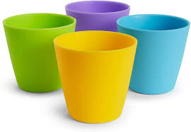 *a cup is also known to most in terms of drinking; Munchkin 4 Piece Multi Cups Amazon Ca Home Kitchen