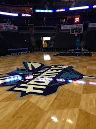 All the design and production elements, from the logos to the court to the uniforms, combine to bring the buzz city moniker to life. Charlotte Hornets On Twitter This Brand New Hornets Court Looks Amazing Shout Out To Novanthealth For Making It Look So Good Mjtakeover Http T Co 7wli3nca38