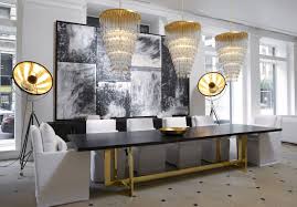 Well, here it is, all finished! Restoration Hardware Branches Into The Modern Realm Modern Dining Room Modern Dining Table Dining Room Design Modern