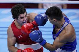 Olympic boxing has rules encouraging early stoppages for violations, ostensibly to protect fighters. Pshlakfpx4hp7m
