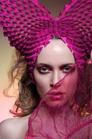 Penny Chu NY Designer Creates Fashion With Paper Headpieces