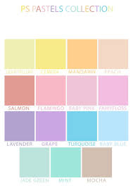 Ps Pastels Colors For Your Photos For Lr Acr Osx And Win Esquemas De Cores Cores Para Casamento Paleta De Cores Pastel
