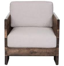 Watson Modern Rustic Lodge Chunky Wood Oak Square Arm Chair In 2020 Furniture Armchair Rustic Furniture