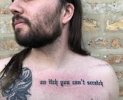 Whether you have dry or sensitive skin, or you're dealing with eczema and dermatitis, any kind of change on the skin can be considered a skin condition. An Itch You Can T Scratch Tattoo By Tine Defiore Tattoogrid Net