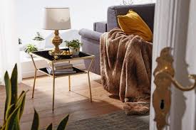 Couchtische im modernen design quadratisch oder rund couchtisch massiv holz sheesham 110 x 60 cm wohnzimmer tisch design dunkel braun landhaus stil beistelltisch rechteckig natur produkt. Wohnling Design Couchtisch Glas Schwarz 50 X 50 Real De