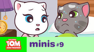 Talking Tom And Friends Minis Tom S Sick Day Episode 9 Talking Tom My Talking Tom Tom S