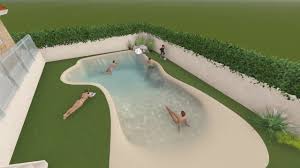 Proyecto 3d Para Una Piscina De Arena En Badajoz Youtube