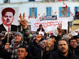 Kamelkarawane in der wüste sahara. Neue Proteste In Tunesien Sn At