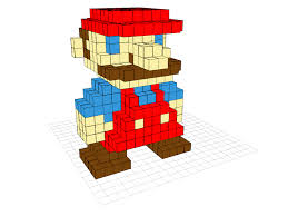 Import voxels from meshes, heightmaps, landscapes and many more formats! How To You Get A Paper Model Out Of Your 3d Voxel Model Faqs Partcommunity 3d 2d Cad Models