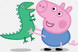 Search images from huge database containing over 620,000 coloring we have collected 34+ peppa pig george coloring page images of various designs for you to color. Peppa Pig And Dinosaur Illustration Grampy S Dinosaur Park George S New Dinosaur Captain Daddy Dog Kylie Kangaroo The Pet Competition Part 1 Party Child Wall Decal Peppa Pig Game Sticker Cartoon Png Pngwing
