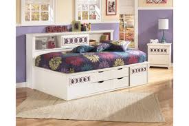 Remember, badcock also provides mattresses and box springs to quickly complete your bedroom upgrade. Zayley Twin Bookcase Bed Ashley Furniture Homestore