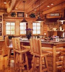 Http Www Artfactory Com Images Hand Carved Kitchen Cbs344 Jpg Log Cabin Kitchens Log Home Kitchens Cabin Kitchens