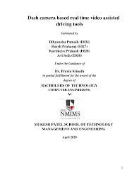 We've found some of the best dashcams to these video recording devices continually record throughout your journey. Pdf Dash Camera Based Real Time Video Assisted Driving Tools