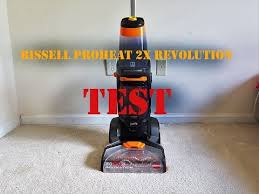 Bissell Proheat 2x Revolution Max Professional Carpet Cleaner Manual Bissell Proheat 2x Revolution Test Youtube