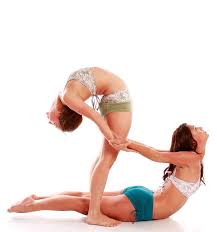 Beginner Partner Yoga With Sarah And Bethany Feb 15th At 4pm At Sri Yantra Yoga In Houston Pa Yoga Girl Partner Yoga Couples Yoga
