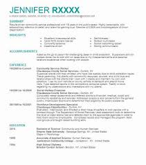 Community Service Worker Resume Example Worker Resumes Livecareer