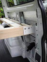 starting the bed frame van camping camper conversion camper van conversion diy