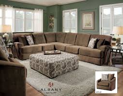 Argos Chocolate Sectional By Albany Lowest Price Transitional Sectional Sofas Sectional Sofa Furniture