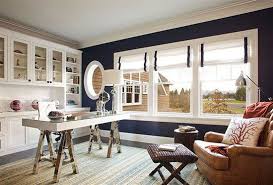 When decorating a home office, you should seek out design schemes that promote good work habits. Ideas Advice Lamps Plus Read Our Latest Blog Posts Explore Helpful How To Articles Tips And More Here At The Lamp Plus Info Center Nautical Interior Design Contemporary Home