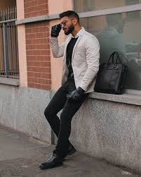 Discover outfit ideas for everyday made with the shoplook outfit maker. Beige Blazer With Black Pants Outfits For Men 94 Ideas Outfits Lookastic
