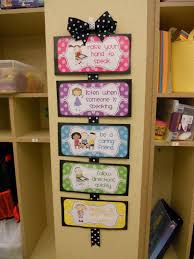 Preschool Classroom Rules Crayons Paper Kindergarten